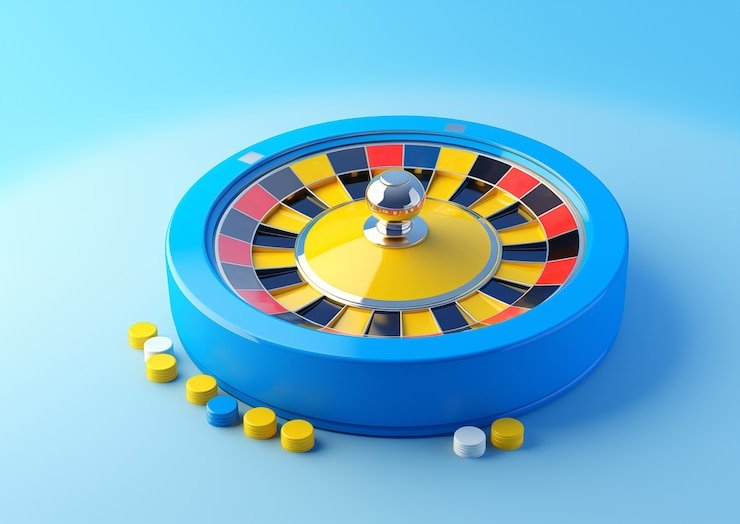 Meja permainan casino dengan dealer profesional sedang membagikan kartu